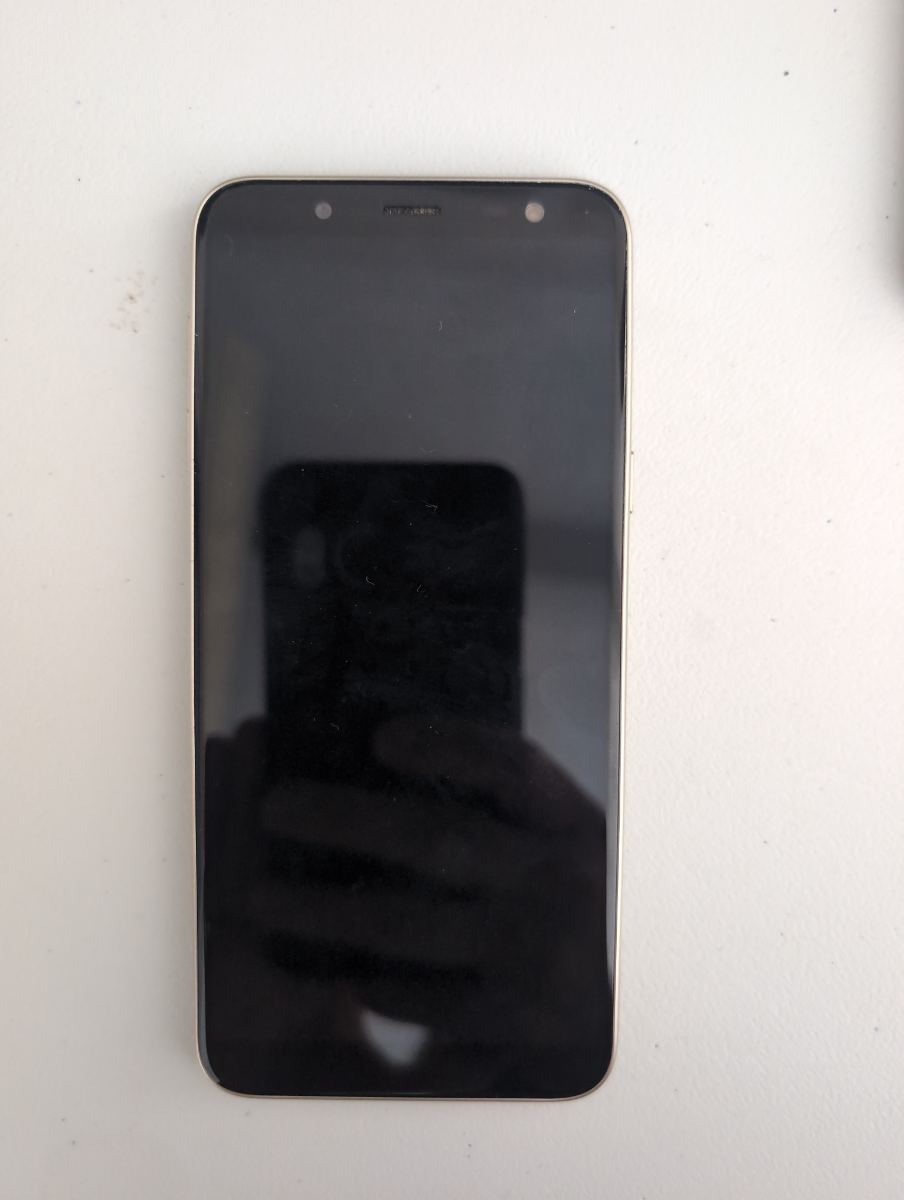 Samsung Galaxy J6 – 32 Go – Or – Double SIM — Smartphone reconditionné