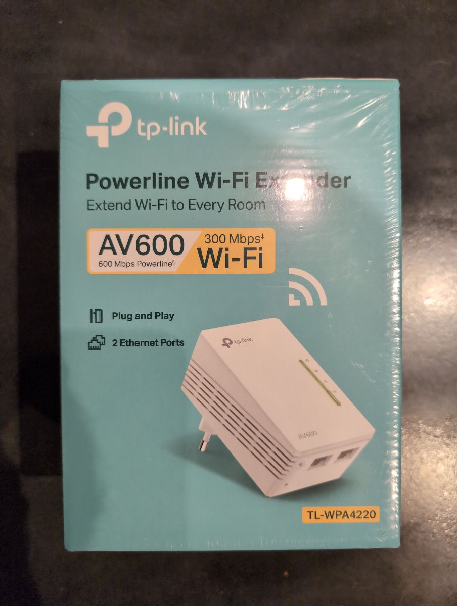 TP-Link  TP-Link Wi-Fi CPL TP-Link TL-WPA4220 AV600 — CPL reconditionné par la recyclerie Ressources
